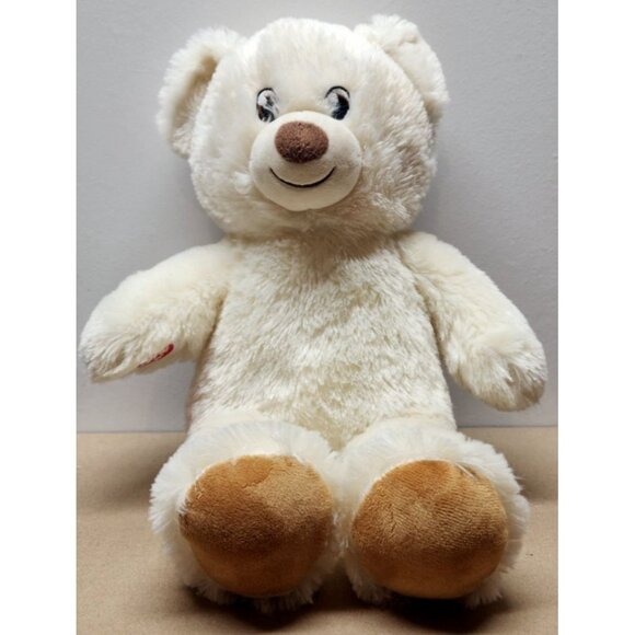 B-A-B BAB Build-a-Bear Lil' Cub Pudding TAN TEDDY BROWN NOSE LOVEY PLUSH STUFFED - Picture 6 of 15